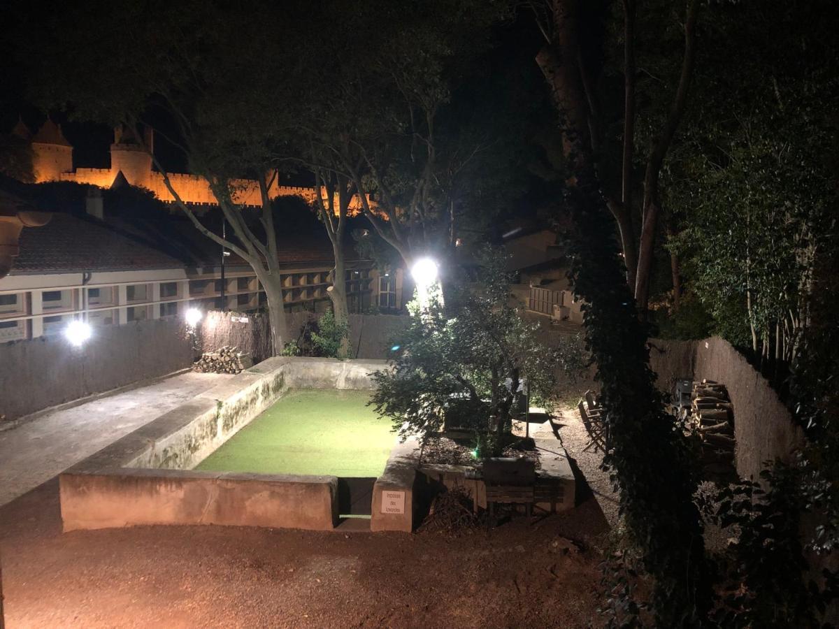 Au Vieux Lavoir Avec Parking Prive, Jardin , Climatisation, A 500 M De La Cite Carcassonne Eksteriør bilde