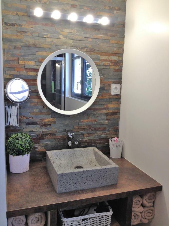Au Vieux Lavoir Avec Parking Prive, Jardin , Climatisation, A 500 M De La Cite Carcassonne Eksteriør bilde