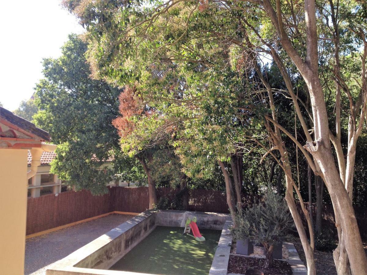 Au Vieux Lavoir Avec Parking Prive, Jardin , Climatisation, A 500 M De La Cite Carcassonne Eksteriør bilde